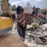 Συρία: Μητέρα γέννησε μέσα στα συντρίμια και πέθανε – Σώο βρέθηκε το βρέφος [ΒΙΝΤΕΟ]