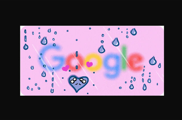 Το διαδραστικό doodle της Google είναι αφιερωμένο στους ερωτευμένους