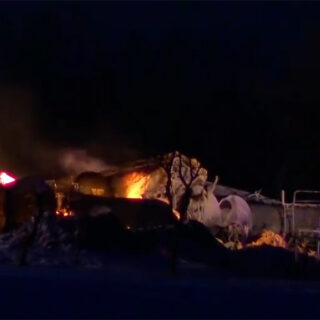 ΗΠΑ: Εκτροχιασμός τρένου που μετέφερε αιθανόλη στη Μινεσότα – Εκκενώθηκαν σπίτια