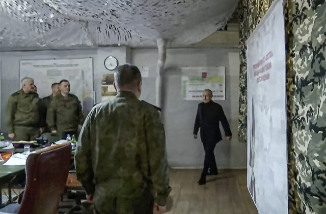 «Σωσίας» του Πούτιν αυτός που επισκέφθηκε πρόσφατα την εμπόλεμη ζώνη, λέει το Κίεβο