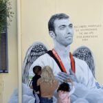 Αλέξανδρος Νικολαΐδης: Το συγκινητικό γκράφιτι στο σχολείο του στη Θεσσαλονίκη