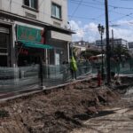 «Μεγάλος Περίπατος»: «Ξηλώνονται» οι φοίνικες από την Πανεπιστημίου