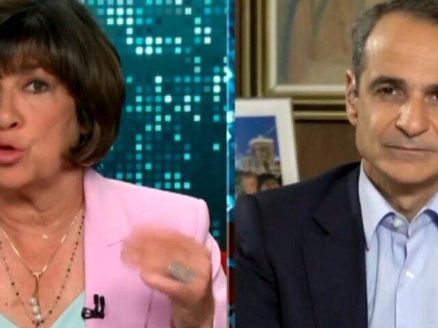 Christiane Amanpour από CNN σε Κυρ. Μητσοτάκη: «Εγκρίνετε το να αφήνονται ευάλωτοι άνθρωποι και παιδιά στη θάλασσα;»