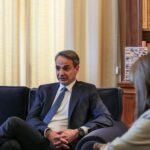 Εκλογές 2023: Στο Προεδρικό Μέγαρο ο Κυριάκος Μητσοτάκης