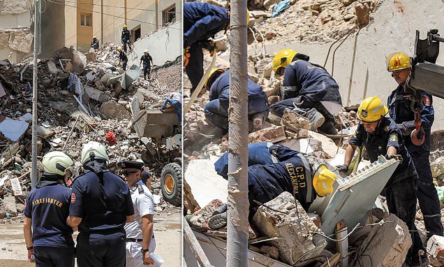 Αίγυπτος: Κατέρρευσε κτήριο 13 ορόφων στην Αλεξάνδρεια [ΒΙΝΤΕΟ]