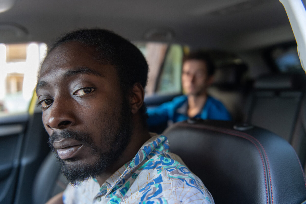 Black StΟ Νέγρος του Μοριά στον ρόλο του ταξιτζήone: 