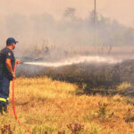 Φωτιά ξέσπασε στο Ολυμπιακό Χωριό