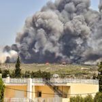 Φωτιά στο Λουτράκι: Εκκενώνονται Άγιος Χαράλαμπος και Πανόραμα