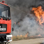 Σε εξέλιξη πυρκαγιά στο Καλαμωτό Θεσσαλονίκης