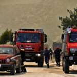 Σε εξέλιξη πυρκαγιά στο Λουτράκι