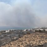 Νέες αναζωπυρώσεις στα μέτωπα της φωτιάς στη Ρόδο [ΒΙΝΤΕΟ]