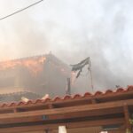 Λαγονήσι: Μήνυμα 112 προς τους κατοίκους να εκκενώσουν την περιοχή προς Αθήνα