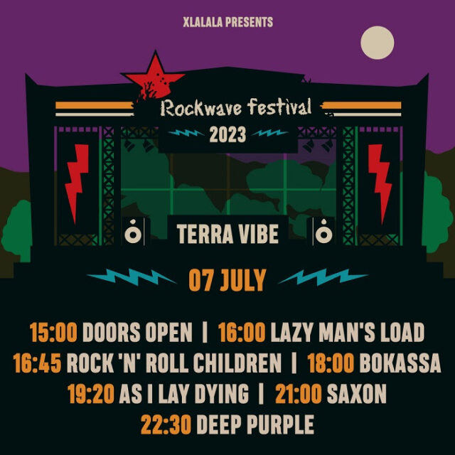 Η Μεγάλη Επιστροφή του Rockwave Festival στις 7, 8 και 9 Ιουλίου 2023