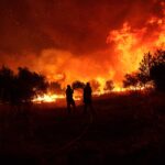 Μάχη με τις αναζωπυρώσεις στην Πάρνηθα – Ανεξέλεγκτη η φωτιά και στο Στείρι Διστόμου Βοιωτίας