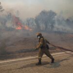 Σέρρες: Πυρκαγιά σε δασική έκταση στον Γάζωρο