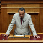 «Σπαρτιάτες»: Μόνος του στην Ολομέλεια της Βουλής ο Β. Στίγκας