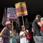 Συγκέντρωση διαμαρτυρίας του ΠΑΜΕ στο υπ. Εργασίας «ενάντια στο νέο αντεργατικό τερατούργημα που ετοιμάζεται να φέρει η κυβέρνηση»