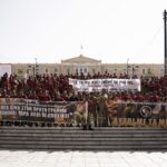 Απεργιακό συλλαλητήριο στο Σύνταγμα: «Οι εργαζόμενοι δεν δέχονται τη σύγχρονη σκλαβιά»
