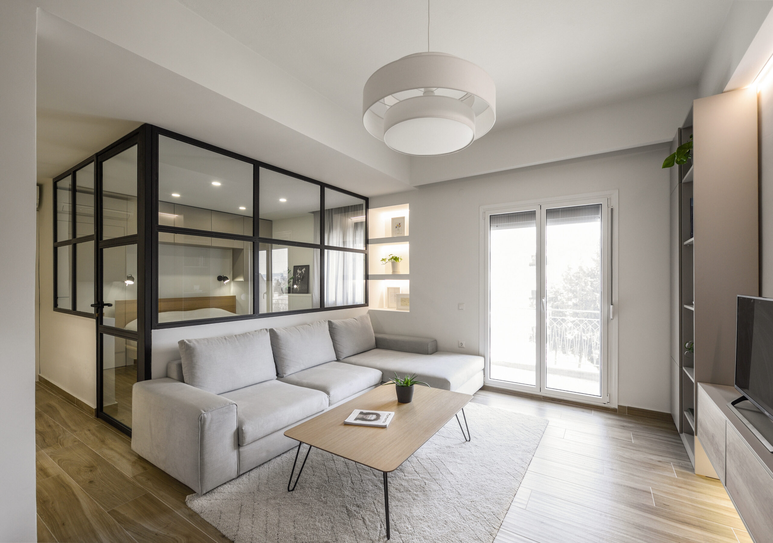 Το υπνοδωμάτιο glass box