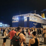 Διαμαρτυρία πολιτών έξω από το Blue Horizon στο Ηράκλειο – Διώξεις σε 4 μέλη του πληρώματος