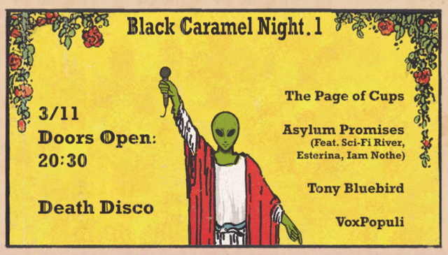 Black Caramel Night: Tα πιο ενδιαφέροντα ονόματα της εγχώριας εναλλακτικής σκηνής δίνουν ραντεβού στο Death Disco