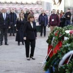 Επέτειος Πολυτεχνείου: Κατέθεσε στεφάνι η Πρόεδρος της Δημοκρατίας