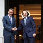 Συνάντηση Ν. Χριστοδουλίδη – K. Μητσοτάκη