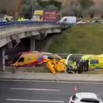 Ισπανία: Συντριβή ελικοπτέρου στον Περιφερειακό της Μαδρίτης [ΒΙΝΤΕΟ]