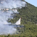 Φωτιά σε εξέλιξη στην Πάρνηθα