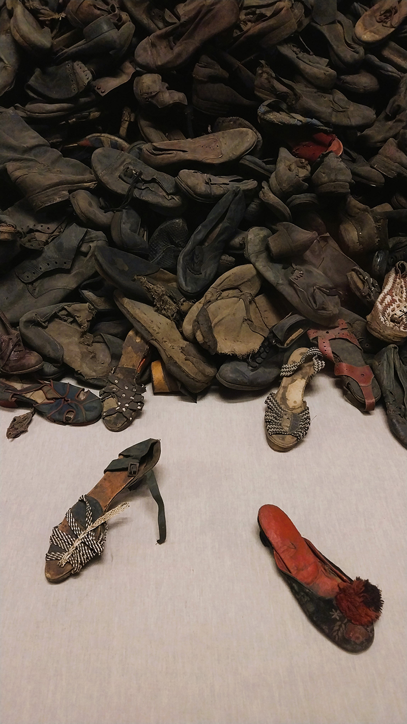 Παπούτσια Εβραίων στο Άουσβιτς Ι