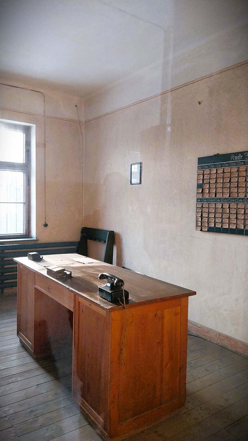 Διοικητικές αίθουσες στο Άουσβιτς Ι