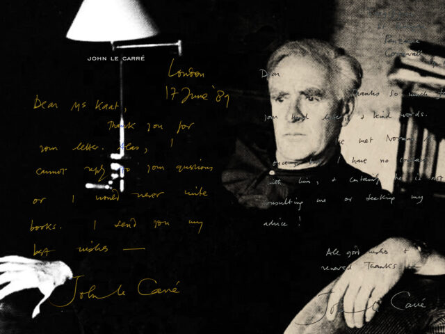«Η ιδιωτική ζωή ενός κατασκόπου»: ένα ανεκτίμητης αξίας ντοκουμέντο επιστολών του Τζον λε Καρέ