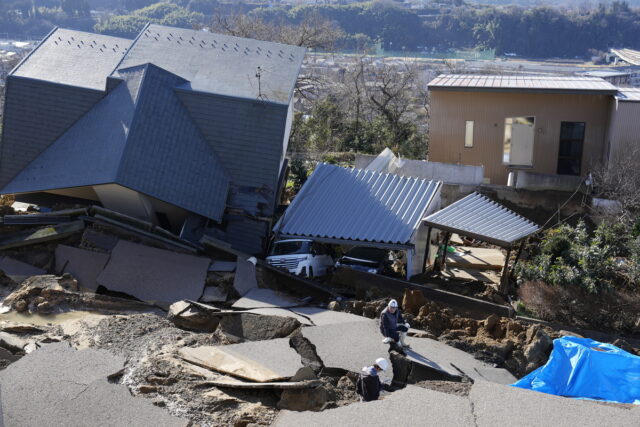 Τουλάχιστον 30 νεκροί από τους σεισμούς στην Ιαπωνία
