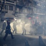 Επεισόδια και δακρυγόνα στο πανεκπαιδευτικό συλλαληρήριο της Θεσσαλονίκης