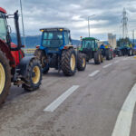 Λαμία: Για δύο ώρες απέκλεισαν οι αγρότες την εθνική οδό στην Αταλάντη