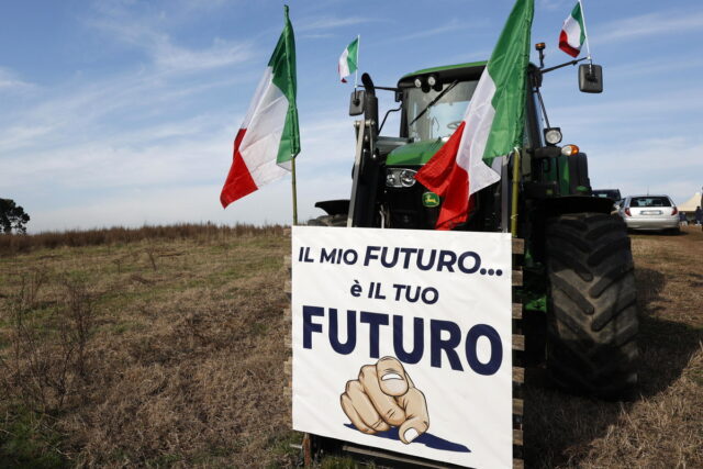 Ιταλία: Αύριο η διαδήλωση των αγροτών στην Ρώμη