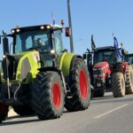 Θεσσαλονίκη: Καθ΄οδόν για το κέντρο της πόλης με τα τρακτέρ οι αγρότες