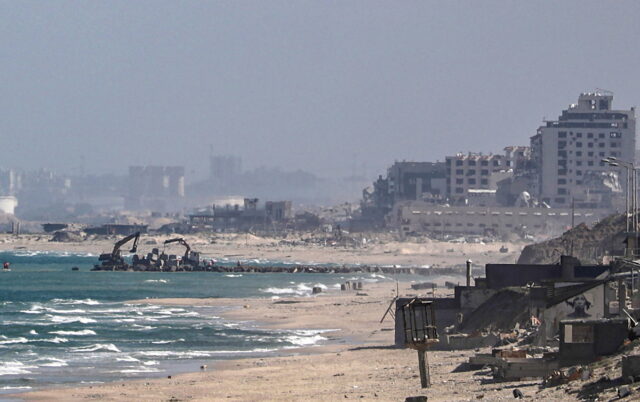 Ο αμερικανικός στρατός άρχισε την κατασκευή προβλήτας στη Γάζα