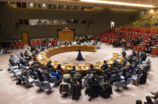 Συμβούλιο Ασφαλείας: Δεν υπάρχει συναίνεση για ένταξη του κράτους της Παλαιστίνης στον ΟΗΕ