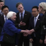 Η Αμερικανίδα υπουργός Οικονομικών Τζάνετ Γέλεν επισκέπτεται την Κίνα