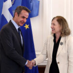 Κυρ. Μητσοτάκης: Συνάντηση με την αντιπρόεδρο της ευρωπαϊκής επιτροπής Βιέρα Γιούροβα