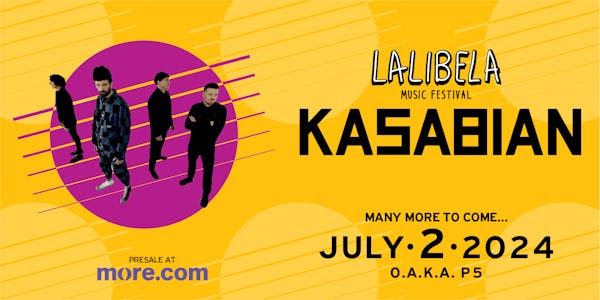 Lalibela Music Festival: Οι Kasabian επιστρέφουν στην Αθήνα