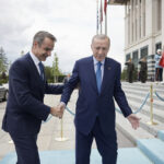 Σε εξέλιξη η συνάντηση του Κυριάκου Μητσοτάκη με τον Ρετζέπ Ταγίπ Ερντογάν στην Άγκυρα