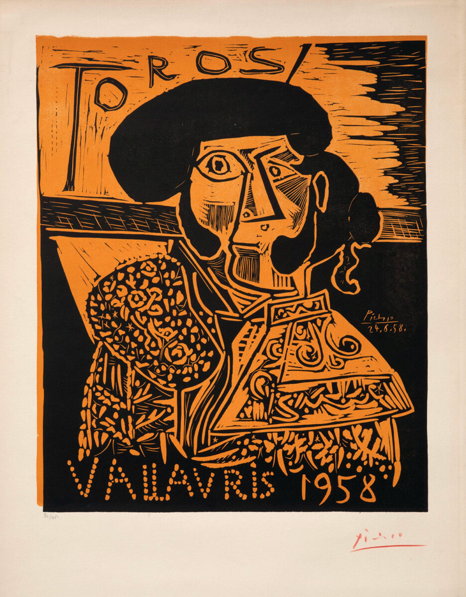PICASSO - TOROS EN VALLAURIS (1958)