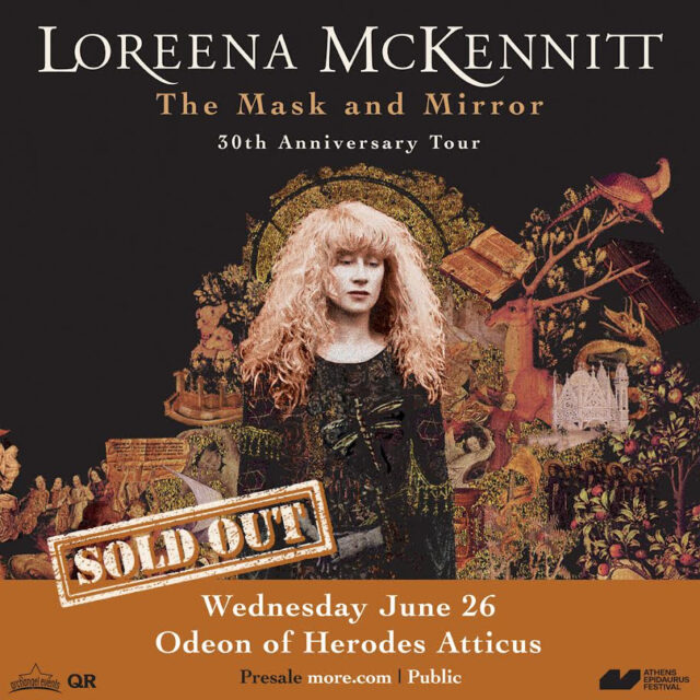 Sold out η μεγάλη συναυλία της Loreena McKennitt στο Ωδείο Ηρώδου Αττικού