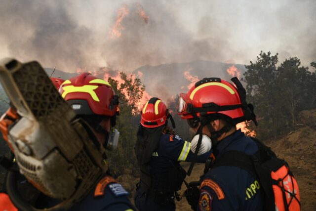 Μήνυμα από το 112 για πυρκαγιά στην Αρκαδία