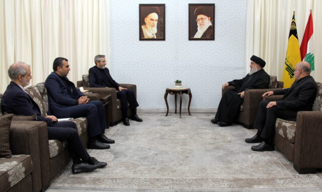 Λίβανος: Ο Ιρανός προσωρινός υπουργός Εξωτερικών συναντήθηκε με τον επικεφαλής της Χεζμπολάχ στη Βηρυτό
