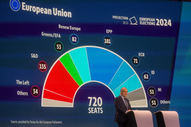 Ευρωεκλογές 2024: Συντηρητικοί, σοσιαλιστές και φιλελεύθεροι διατηρούν την πλειοψηφία στο Ευρωπαϊκό Κοινοβούλιο