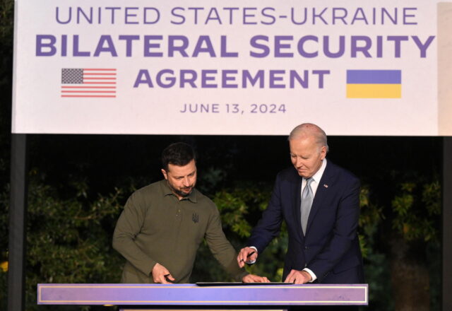 Σύνοδος κορυφής G7: ΗΠΑ και Ουκρανία υπέγραψαν διμερή συμφωνία για την ασφάλεια