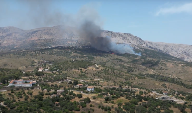 Πυρκαγιά σε δασική έκταση στη Χίο – Ήχησε το 112 [ΒΙΝΤΕΟ]
